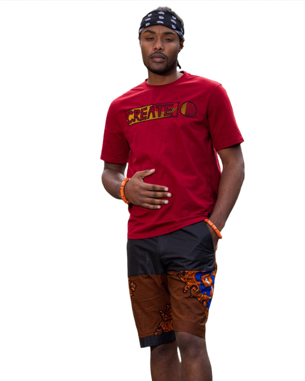 African Fashion Monogram T- shirt (Create)