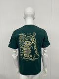 DINO: Screenprinted short sleeve t-shirt