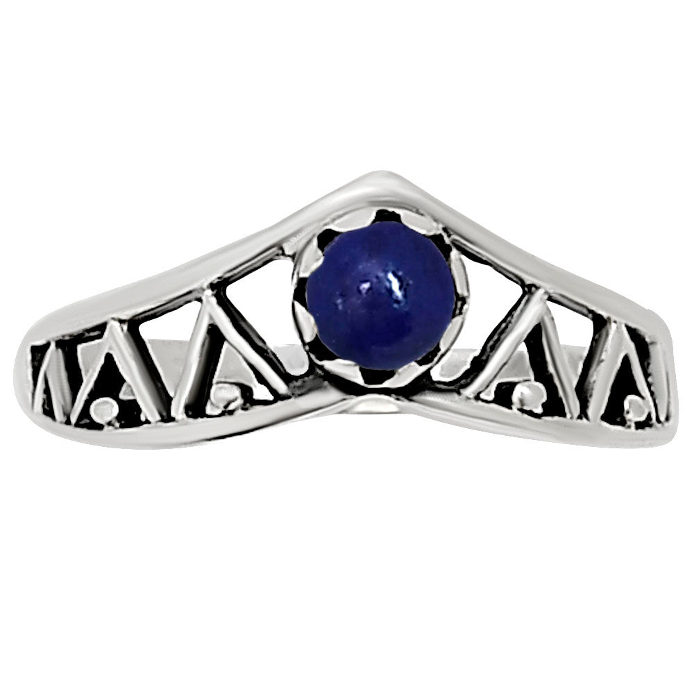 Lapis Lazuli Ring size-6 R-1172 SDR252464