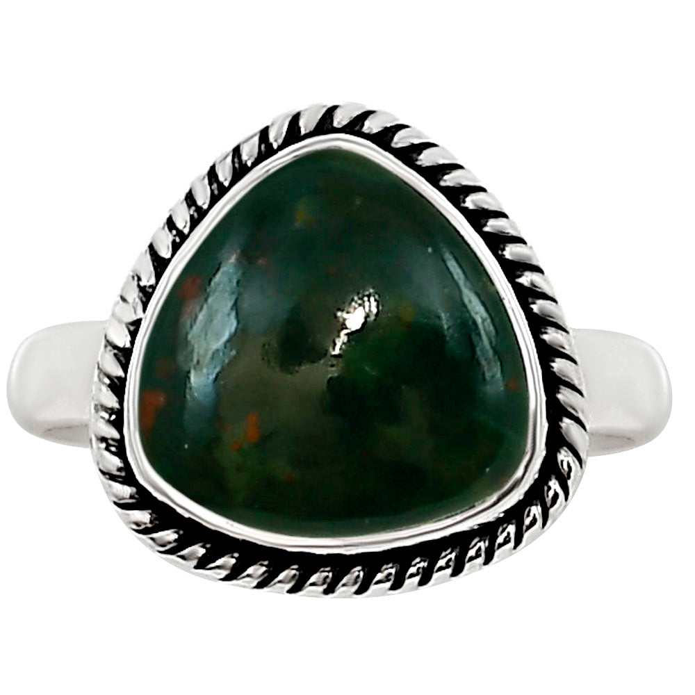 Blood Stone Ring size-7 R-1009 SDR254193