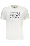GIAN MARCO VENTURI MEN'S SHORT SLEEVED T-SHIRT WHITE