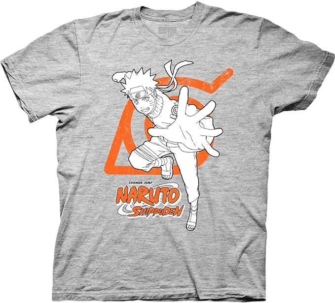 Naruto x Hidden Leaf Village Symbol Fashion T-shirt
