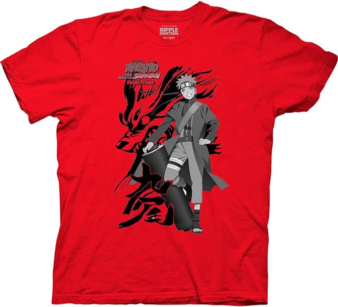 New Naruto x Kurama Fashion Cosplay T-shirt