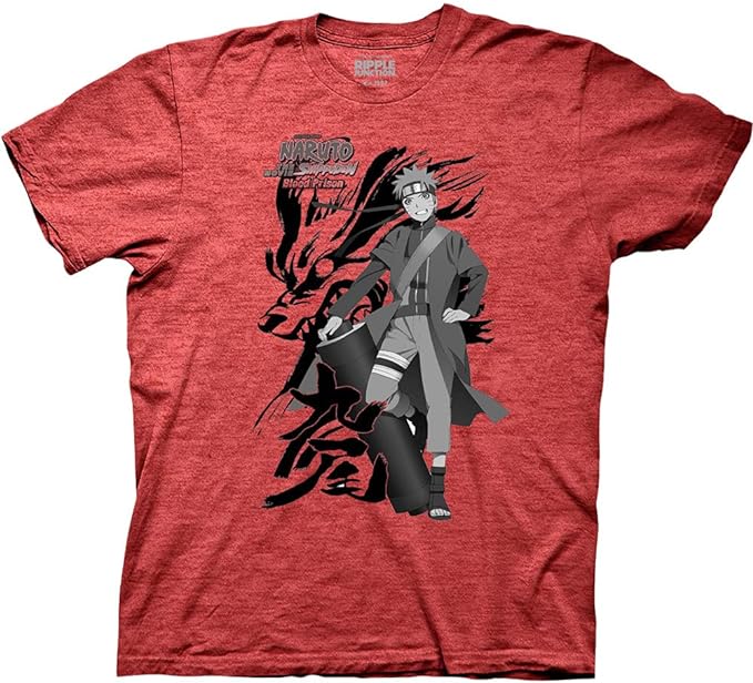 New Naruto x Kurama Fashion Cosplay T-shirt